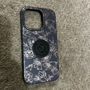 Velvet Caviar black and rose gold phone case for iPhone 14 PRO